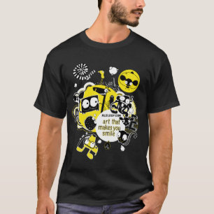 Kunst, die Sie Lächeln Aleloop T - Shirts