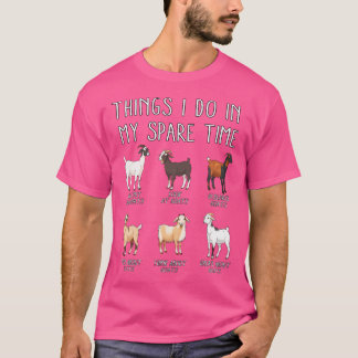 Kunst Dinge, die ich in meiner Freizeit Niedliche  T-Shirt