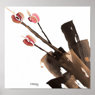 Kunst-Druck der Tulpe-drei Poster