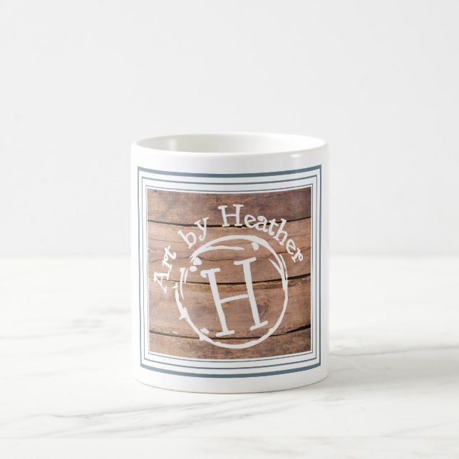 Kunst durch Heidelogo-Tasse Kaffeetasse (Mittel)
