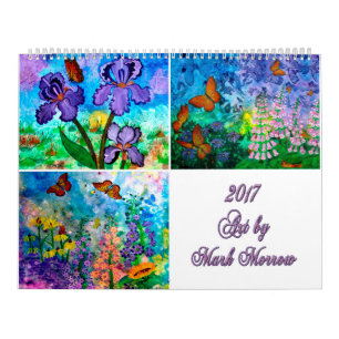 Kunst durch Kalender des Kennzeichen-2017