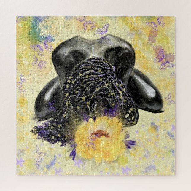 Kunst - Entspannung und Wiederherstellung - Frauen Puzzle (Vertikal)