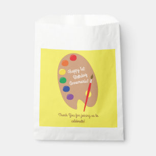 Kunst-Farben-Paletten-niedliches 1. Geschenktütchen