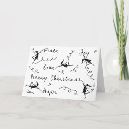 Kunst-Fee-frohe Weihnachten