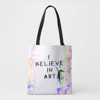 Kunst-Fee: Ich glaube an Kunst-Aquarell-Lauf