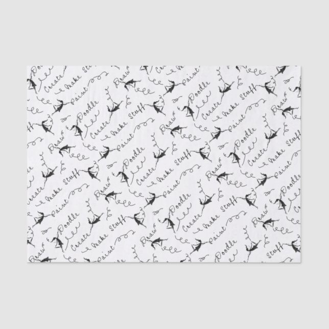 Kunst-Feen bei der Arbeit Seidenpapier (Vorderseite)