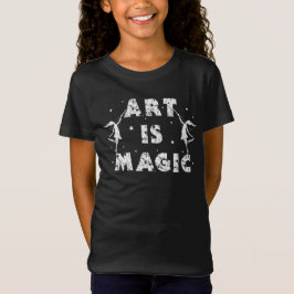 Kunst-Feen: Kunst ist magische Kinder T-Shirt