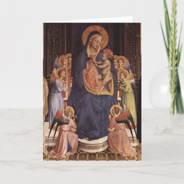 Kunst Fra Angelico Karte (Vorderseite)