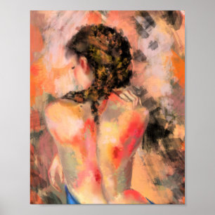 Kunst Frau Körper Poster