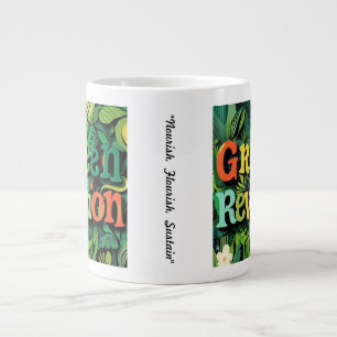 "Kunst für die Erde" Jumbo-Tasse