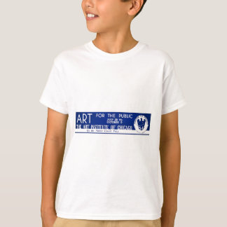 Kunst für die Öffentlichkeit - WPA-Plakat - T-Shirt