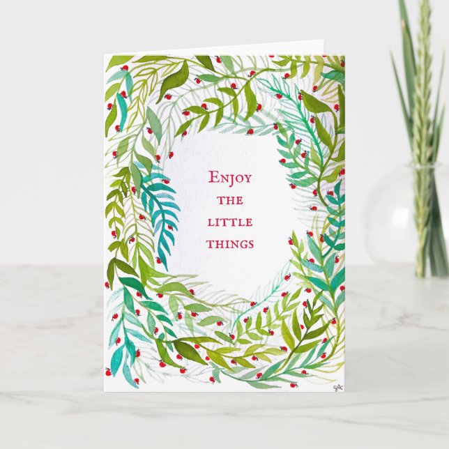 Kunst für die Wohltätigkeit Grußkarte Karte (Vorderseite)