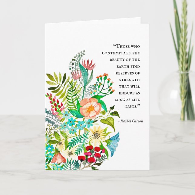 Kunst für die Wohltätigkeit Grußkarte Karte (Vorderseite)