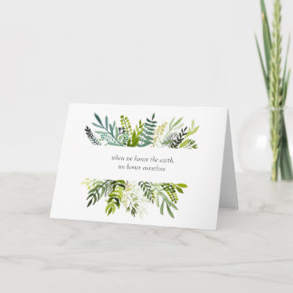 Kunst für die Wohltätigkeit Grußkarte Karte