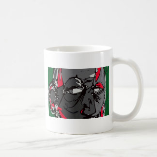 Kunst-Gesichts-Druck Tasse