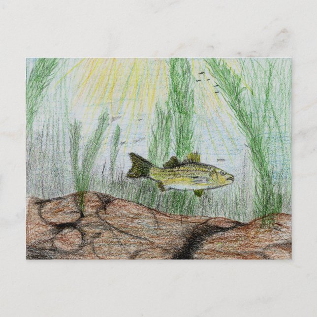 Kunst-Gewinner von B. Selby Grad 4 Postkarte (Vorderseite)