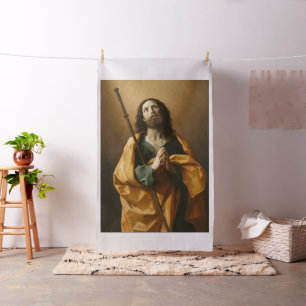 Kunst-Gewohnheitsgewebe "St James" religiöses Stoff