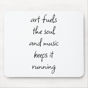 Kunst heizt das Soul-Mausrad an Mousepad