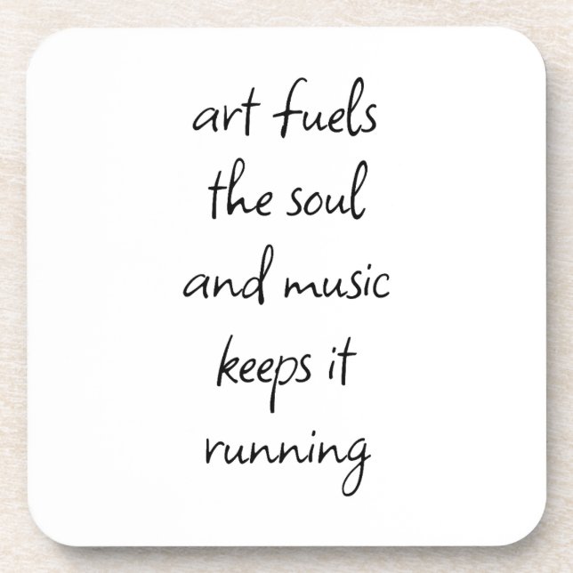 Kunst heizt den harten Untersetzer des Souls (Vorderseite)