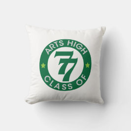 Kunst High School-Klasse mit 77 Logo Kissen