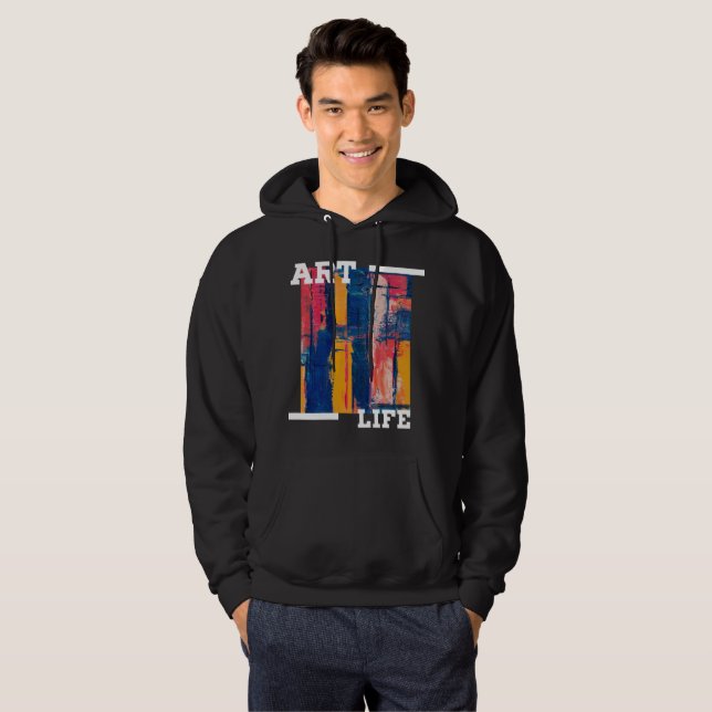 Kunst Hoodie (Vorne ganz)