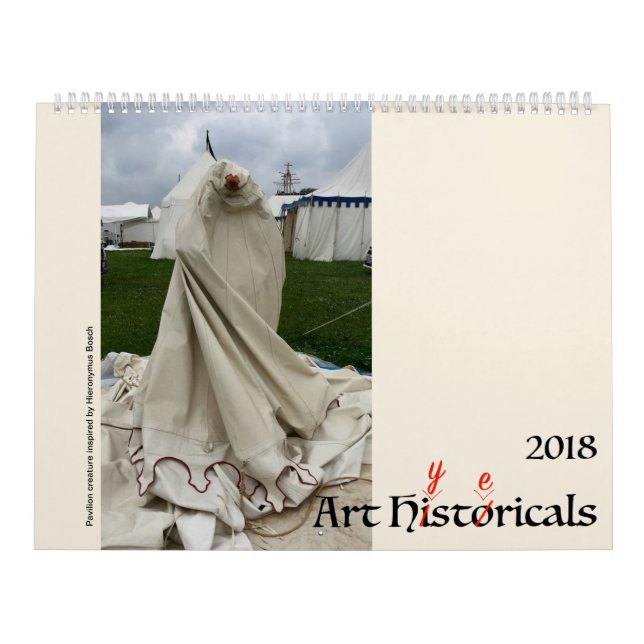 Kunst Hystericals 2018 Kalender (Titelbild)
