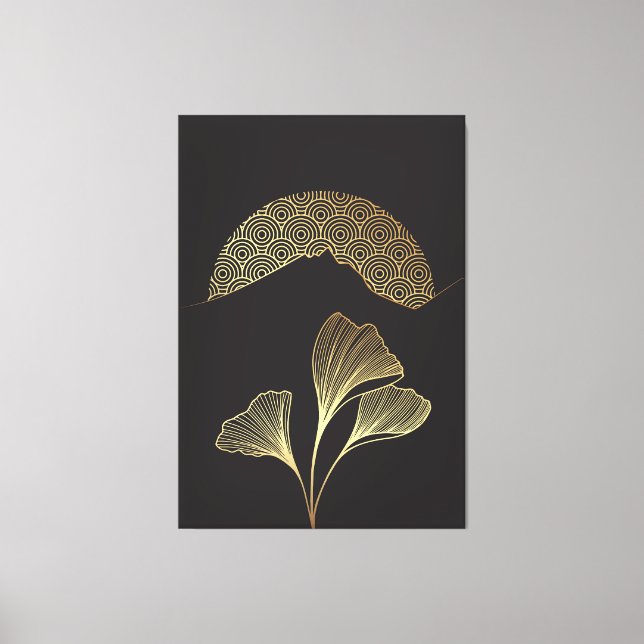 Kunst im japanischen Stil Leinwanddruck (Vorderseite)