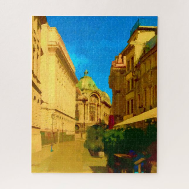 Kunst in Bukarest Puzzle (Vertikal)
