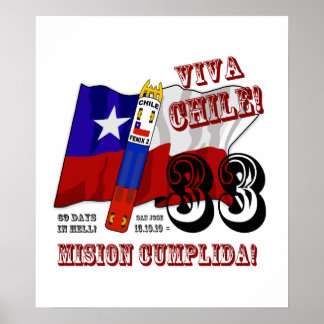 Kunst in der Welt! - Viva Chile Mision Cumplida! Poster