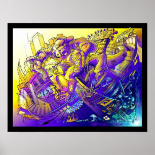 Kunst in einer Dose Poster