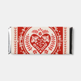 Kunst in Rot und Weiß