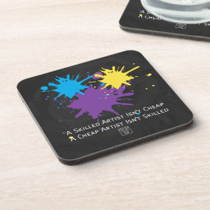 Kunst ist billig untersetzer