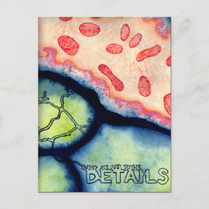 Kunst ist im Detail. Postkarte