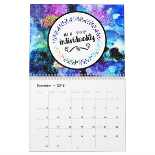 Kunst ist Individualität Kalender