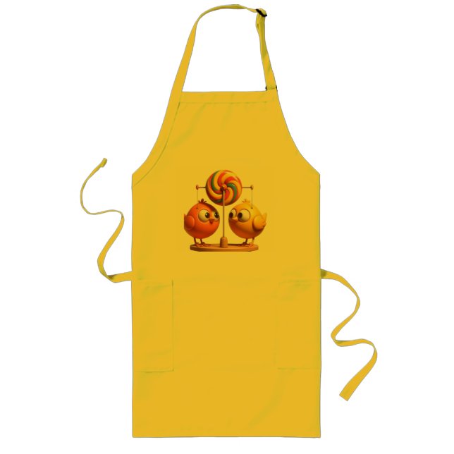 Kunst ist überall lange schürze (Vorne)