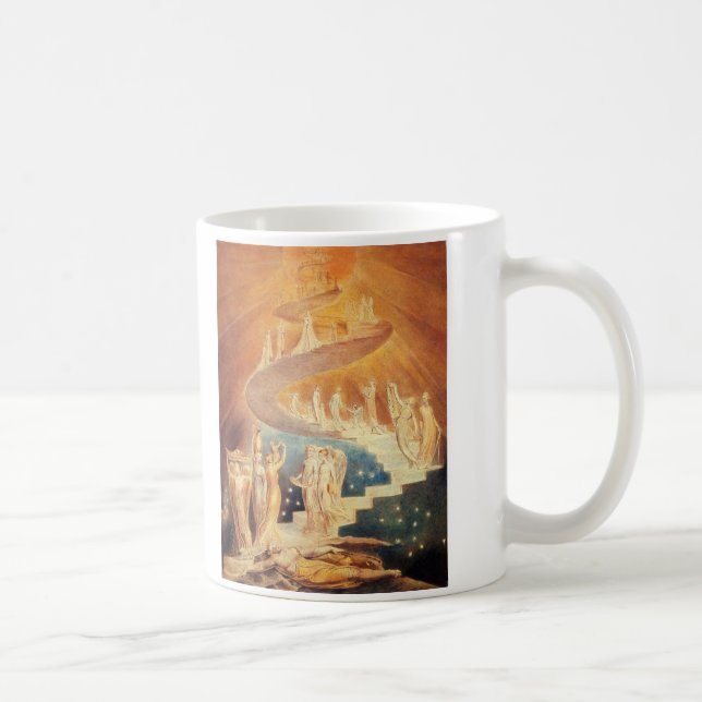 Kunst Jacobs Leiter William Blake Tasse (Rechts)