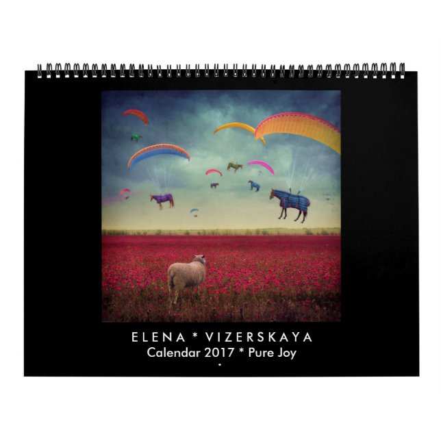 Kunst-Kalender 2017 Elena Vizerskaya REINE FREUDE Kalender (Titelbild)