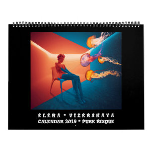 Kunst-Kalender 2019 Elena Vizerskaya REINES RISQUE Kalender