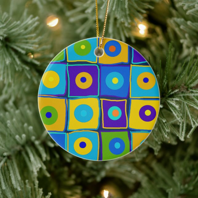 Kunst Keramik Ornament (Baum)