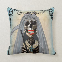 Kunst-Kissen Sankt Muerte