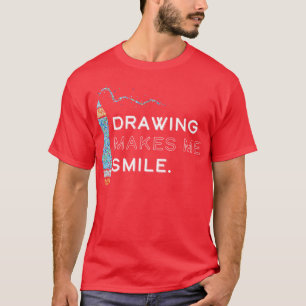 Kunst Künstler Zeichnung Zeichnung T-Shirt