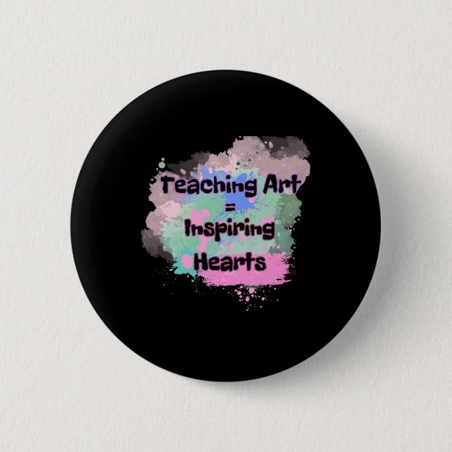 Kunst lehren button (Vorderseite)