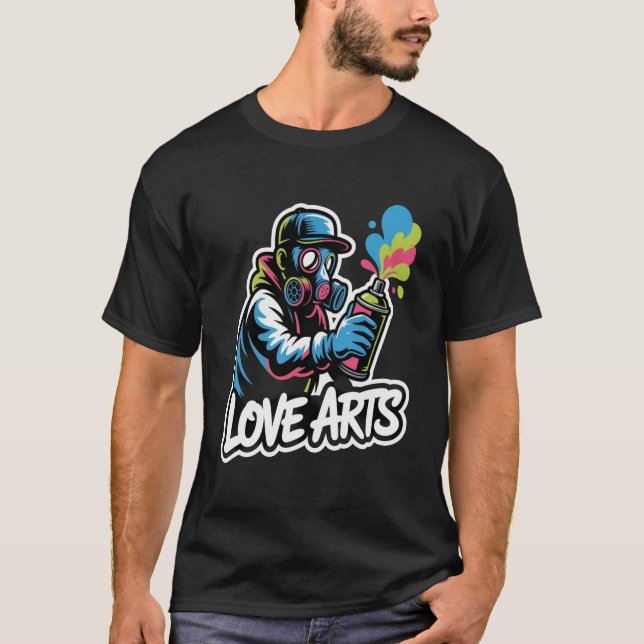 KUNST LIEBEN T-Shirt (Vorderseite)