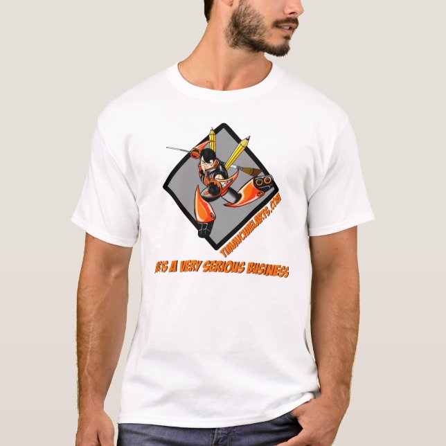 Kunst-Logo-T - Shirt Tims Michael (Vorderseite)
