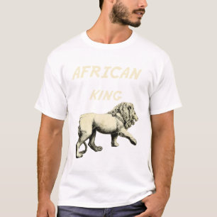 Kunst Löwe-König-African König Afrika T-Shirt