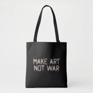 Kunst machen, nicht Krieg
