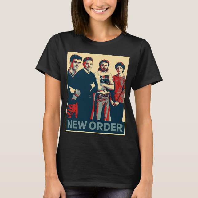 Kunst - New Order T-Shirt (Vorderseite)