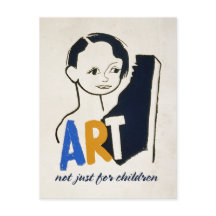 Kunst... nicht nur für Kinder [Postkarte]