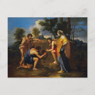 Kunst Nicolas Poussin Postkarte