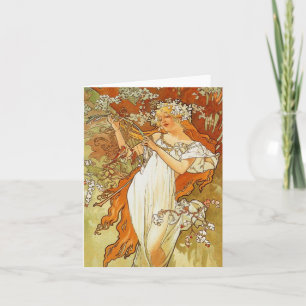 Kunst Nouveau Alphonse Mucha Karte